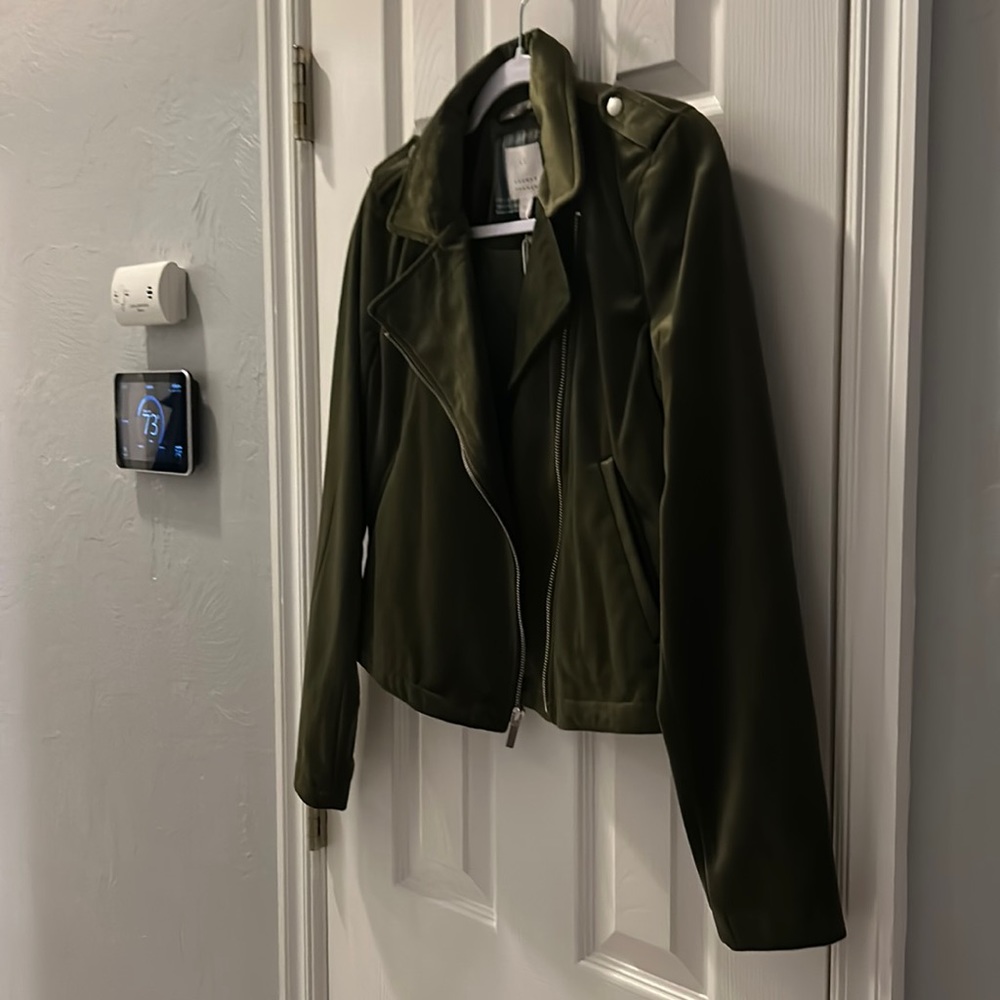 Smooth Velvet Green Jacket